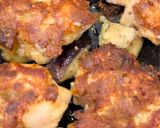 鶏むね肉となすのゴロゴロ磯辺焼き作り方6写真