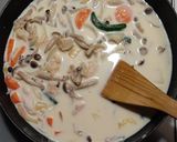 乳製品不使用！オートミール豆乳シチュー作り方5写真