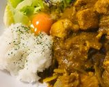 こくまろ中辛●チキンミルク玉子カレー作り方4写真