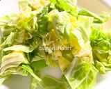 キャベツと豚バラの味噌炒め作り方1写真