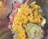チーズインハンバーグ作り方2写真