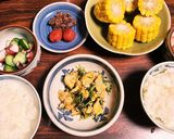 簡単♪豆苗と卵のオイスターソース炒め☆作り方5写真