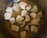 豚肉と大根の煮物♪大根一本!作り方3写真