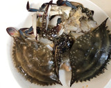 渡り蟹とトックの醤油炒め(中華料理)作り方2写真