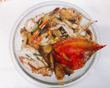 渡り蟹とトックの醤油炒め(中華料理)作り方8写真