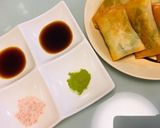 あっさりうま!えび山芋しそチーズ春巻き作り方7写真