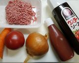 レンジで簡単！スパイスミートライス作り方1写真