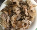 豚肉とチンゲンサイの春雨炒め作り方5写真