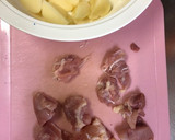 鶏モモ肉とじゃがいもの甘辛炒め作り方2写真