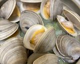 ホンビノス貝のキャベツとアスパラの酒蒸し作り方11写真