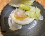ホンビノス貝のキャベツとアスパラの酒蒸し作り方12写真
