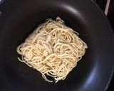 ホタテとズッキーニの焼きそば作り方1写真