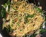 ホタテとズッキーニの焼きそば作り方10写真