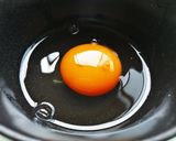 レンジで50秒、半熟目玉焼き作り方1写真