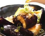 【レンジで簡単副菜】揚げナスのおひたし作り方1写真