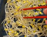 豆もやしオムレツ作り方1写真