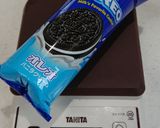 。*オレオレアチーズケーキ*。作り方1写真