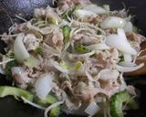 カレー風味のゴーヤチャンプルー作り方1写真