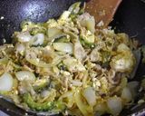 カレー風味のゴーヤチャンプルー作り方3写真
