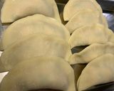 ニラたっぷり豆腐入り、包むだけ餃子!作り方3写真
