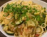 ズッキーニの和風パスタ作り方4写真