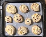 フルーツとクリームチーズ&ひまわりのパン作り方22写真
