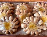 フルーツとクリームチーズ&ひまわりのパン作り方16写真