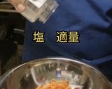 簡単　１度で２種作れる　にんじんラペ作り方2写真