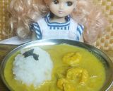 リカちゃん♡エビパクチースープからカレー作り方16写真