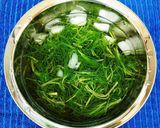 ⁂おかひじきと納豆の蜂蜜梅和え⁂作り方1写真