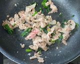 スタミナ満点!ポパイ丼作り方3写真