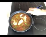 スペインごはん☆鶏肉といんげんのパエリア作り方9写真