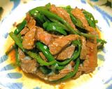 5度ウマシ◎牛肉のチンジャオロース作り方8写真