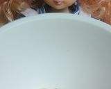 リカちゃん♡サーモンと三つ葉醤油ダレ和え作り方5写真