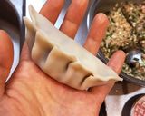 野菜たっぷり☆カリカリジューシー円盤餃子作り方13写真