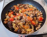 子供も大好き！トマト入り麻婆茄子風作り方7写真