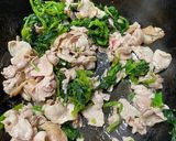 賄い！豚バラトマトの卵そぼろ炒め辣油がけ作り方2写真