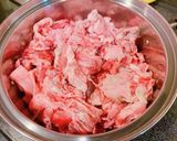 とろとろ柔らか！どてやき(牛すじ煮込み)作り方1写真