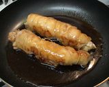 お節料理に＊和風チキンロール作り方7写真