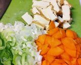 ちっちゃい大葉の味噌汁♪作り方2写真