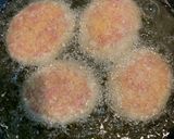 半分キャベツのあっさりメンチカツ作り方6写真