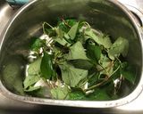 ドクダミ入りバナナミルクシェイク作り方1写真