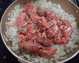 調味みそで簡単☆肉味噌そぼろ丼作り方2写真