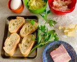 フレンチトーストグラタン作り方1写真
