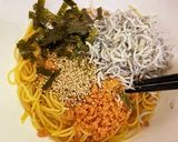 簡単♪しらすと鮭の和風パスタ♪作り方3写真