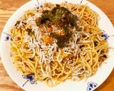 簡単♪しらすと鮭の和風パスタ♪作り方4写真