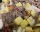 甘辛く炊き上げた 牛じゃが作り方4写真