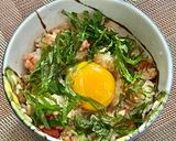 タラコと大葉の卵かけご飯作り方3写真