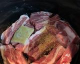 かんたん酢でスペアリブさっぱり煮作り方1写真