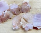 チキンのふわふわ✨かきたま汁作り方1写真